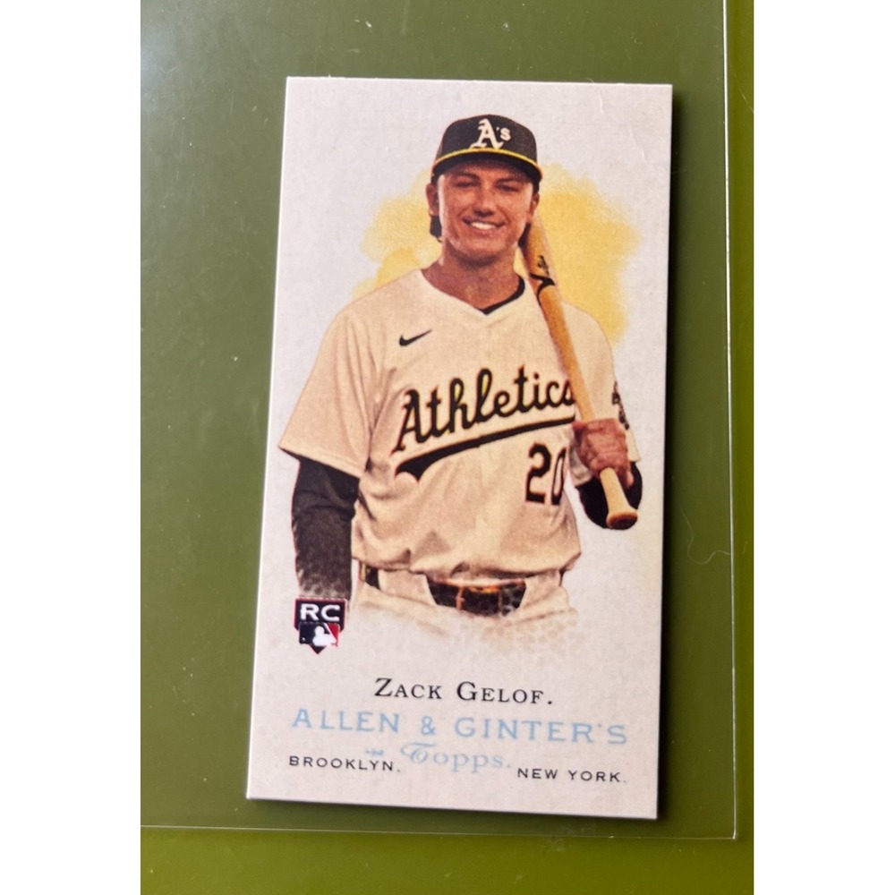 2024‎ Topps Allen & Ginter - Zach Gelof Rookie Variation Mini (RC) #RD-12